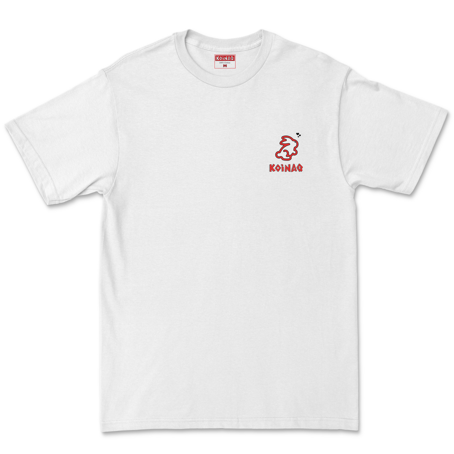 WHITE VAL TEE FRONT