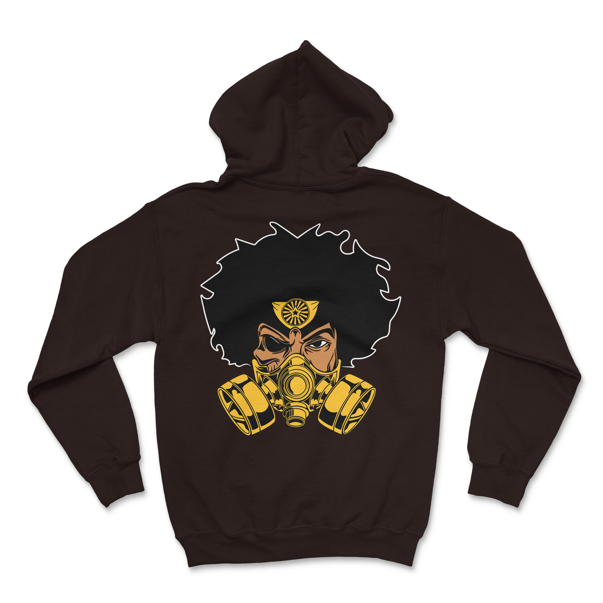 CHOCO SAMURAI HOODIE BACK